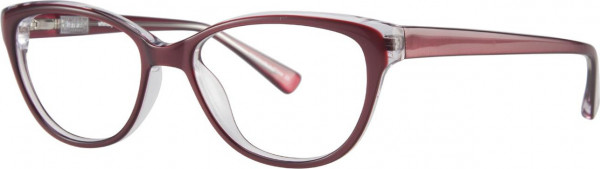 Kensie Whimsy Eyeglasses, Burgundy