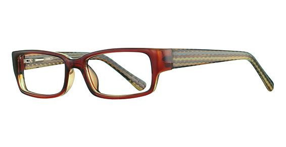 K-12 by Avalon 4096 Eyeglasses, Brown/Waves