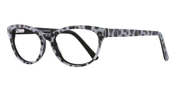 Romeo Gigli RG77018 Eyeglasses, Black Leopard