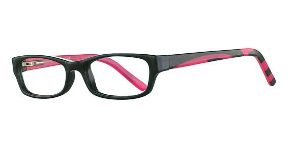 K-12 by Avalon 4094 Eyeglasses, Black/Hot Pink