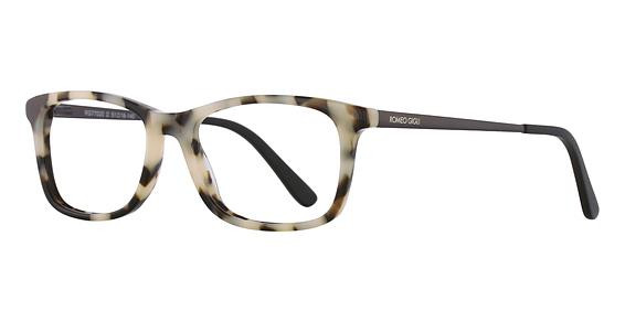 Romeo Gigli RG77020 Eyeglasses, White-Black Tortoise