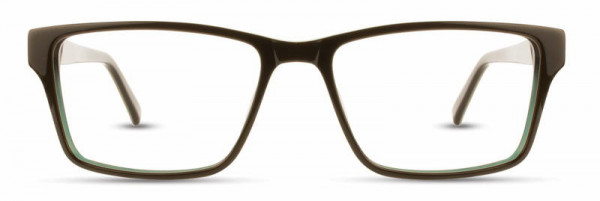 Michael Ryen MR-240 Eyeglasses, 2 - Dark Khaki / Tan / Aqua