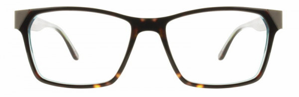 Cinzia Designs CIN-5050 Eyeglasses, 1 - Dark Tortoise / Aqua