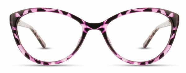 Elements EL-232 Eyeglasses, 1 - Pink Demi