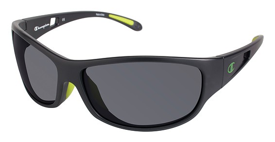 Champion 6021 Sunglasses, C01 Matte Black (Silver)