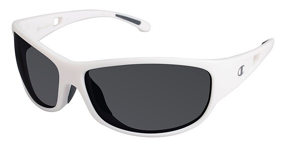 Champion 6021 Sunglasses, C03 Shiny White (Silver)