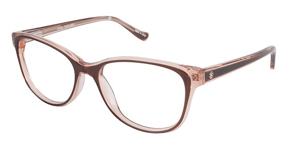 Ann Taylor AT321 Eyeglasses, C03 BROWN/ROSE