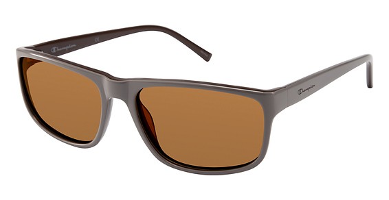 Champion 6011 Sunglasses, C02 Shiny Grey (Brown)