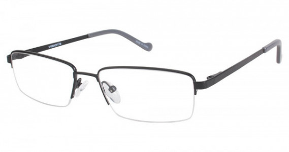 Vision's Vision's 231 Eyeglasses, C01 SEMI-MATTE BLK