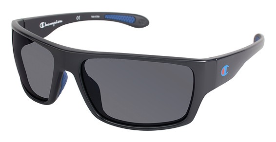 Champion 6022 Sunglasses, C01 Shiny Black (Silver)