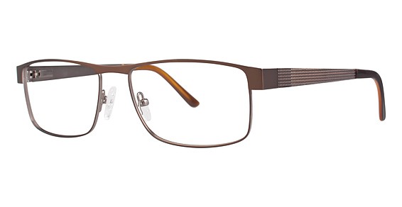 Giovani di Venezia GVX550 Eyeglasses, matte brown/gunmetal