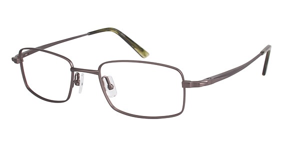Van Heusen H129 Eyeglasses, BRN Brn