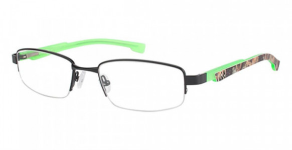 Realtree Eyewear R498 Eyeglasses, Black