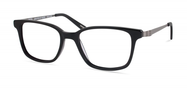 ECO by Modo BUDAPEST Eyeglasses, Black