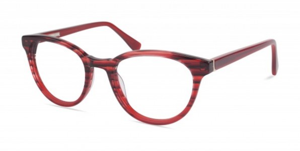 Derek Lam 274 Eyeglasses, RED STRIPES