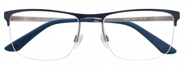 Greg Norman GN265 Eyeglasses, 050 - Matt Navy & Silver