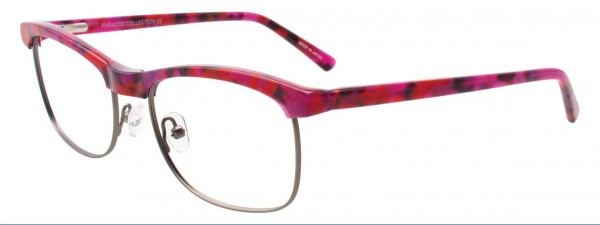 Takumi P5019 Eyeglasses, RED AND PINK AND PURPLE AND STEEL
