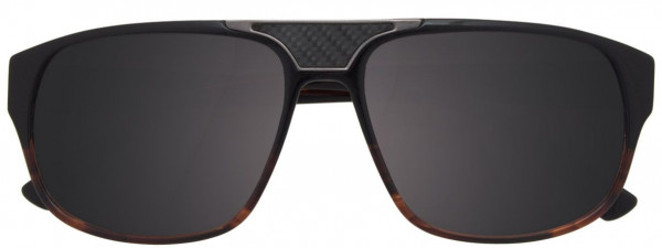 BMW Eyewear M1500 Sunglasses, 010 - Dark Brown & Brown Crystal