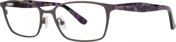 Vera Wang V386 Eyeglasses, Gunmetal