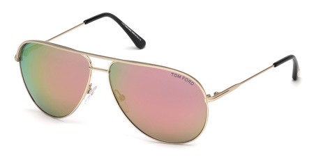 Tom Ford ERIN Sunglasses, 29Z - Matte Rose Gold / Gradient