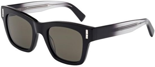 Boucheron BC0005S Sunglasses, 001 Black with Grey Lens