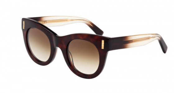 Boucheron BC0007S Sunglasses, AVANA with BROWN temples and BROWN lenses