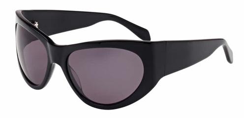 Alexander McQueen AM0015S Sunglasses, 001 Black with Smoke Lens