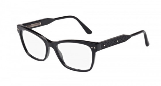 Bottega Veneta BV0016O Eyeglasses, 005 - BLACK