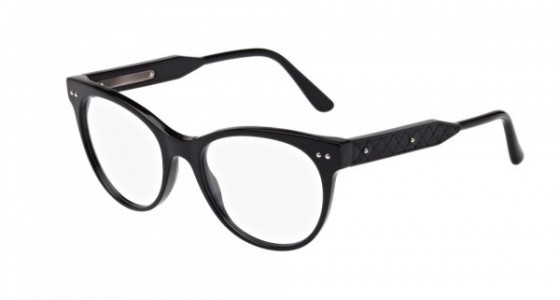Bottega Veneta BV0017O Eyeglasses, BLACK