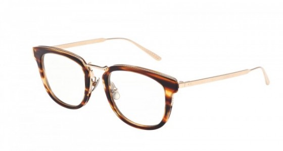 Bottega Veneta BV0019O Eyeglasses, GOLD