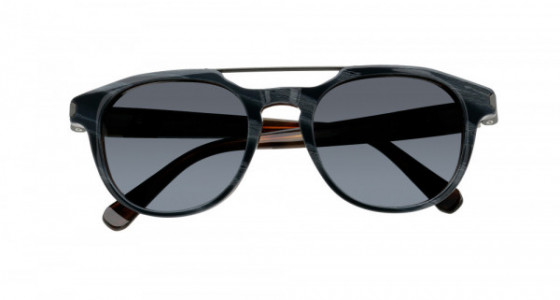 Brioni BR0003S Sunglasses, GREY with GREY polarized lenses