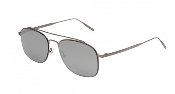 Tomas Maier TM0007S Sunglasses, 004 - RUTHENIUM with SILVER lenses