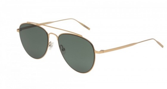 Tomas Maier TM0008S Sunglasses, 002 - GOLD with GREEN lenses