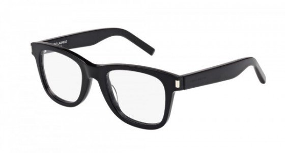 Saint Laurent SL 50 Eyeglasses, 005 - BLACK