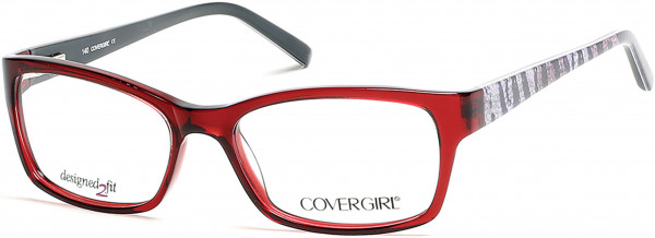 CoverGirl CG0453 Eyeglasses, 069 - Shiny Bordeaux