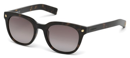 Dsquared2 HALL Sunglasses, 52K - Dark Havana / Gradient Roviex