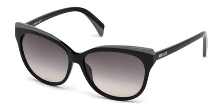 Just Cavalli JC-739S Sunglasses, 05B - Black/other / Gradient Smoke