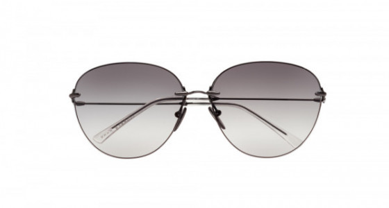 Christopher Kane CK0002S Sunglasses, RUTHENIUM with GREY lenses