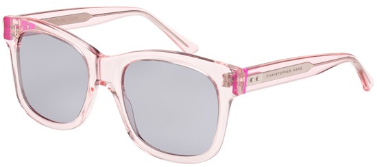 Christopher Kane 3CK0003S Sunglasses, 003 Pink with Pink temples and Grey lens