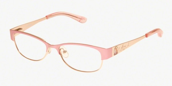 Disney Eyewear 3E1005 Eyeglasses, 3001 SATIN PINK/GOLD (PINK)