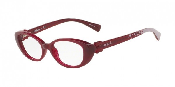 Disney Eyewear 3E4009 Eyeglasses, 1578 MILKY BERRY (PURPLE/REDDISH)