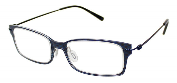 Aspire REAL Eyeglasses, Blue Checkered