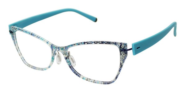 Aspire ARTISTIC Eyeglasses, Blue Lizard