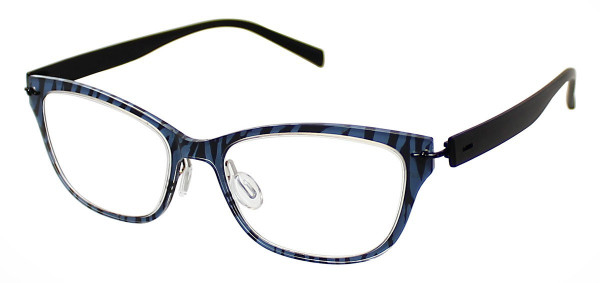 Aspire POETIC Eyeglasses, Blue Tiger
