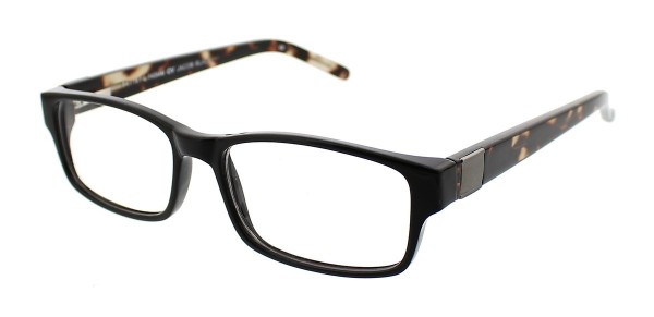ClearVision JACOB Eyeglasses, Black