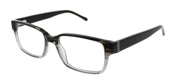ClearVision MIGUEL Eyeglasses, Black Fade