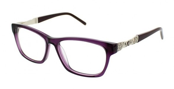 Jessica McClintock JMC 4017 Eyeglasses, Purple