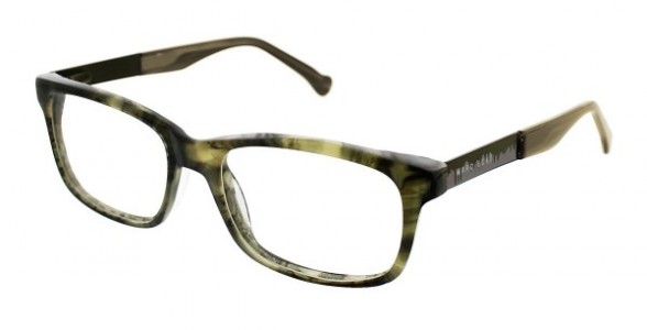 Marc Ecko MUNICIPAL Eyeglasses, Olive Multi