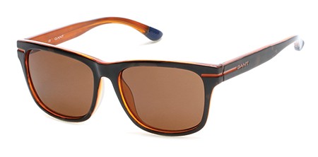 Gant GA7058 Sunglasses, 56E - Havana/other / Brown