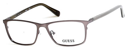 Guess GU-1889 Eyeglasses, 009 - Matte Gunmetal